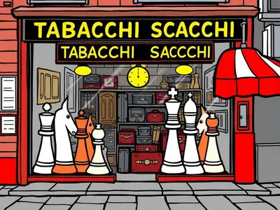 Punto deposito bagagli Tabacchi Scacchi — Via Salvatore Trinchese, 41, Lecce